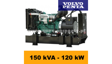 FDF 150 VS - 167 kVA - 152 kW - Agregat Prądotwórczy FOGO zbudowany na silniku  Volvo - zastosowana prądnica - Sincro